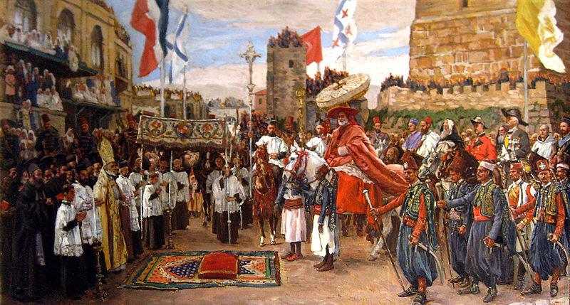 James Tissot Pape a Jerusalem oil painting image